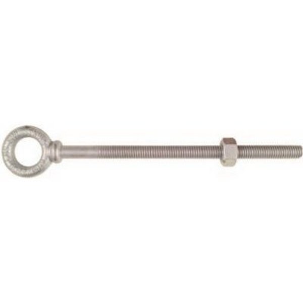 National Mfg/Spectrum Brands Hhi Eye Bolt 1/2"-13, 8 in Shank, 1 in ID, Steel, Galvanized N245-175